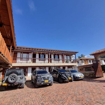 Hotel Villa Alegria Sachica Exterior photo