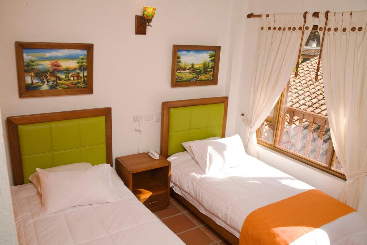 Hotel Villa Alegria Sachica Exterior photo