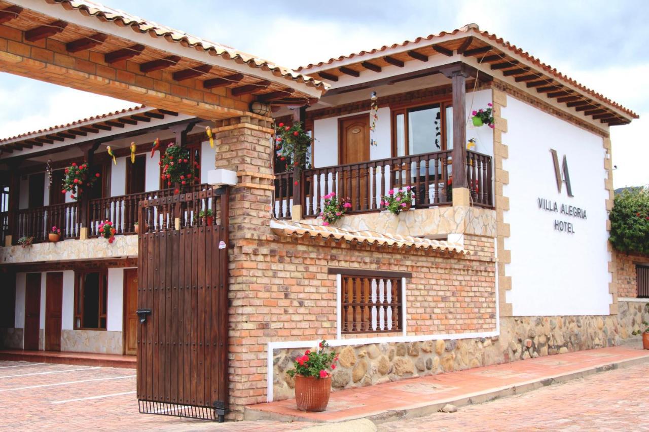 Hotel Villa Alegria Sachica Exterior photo