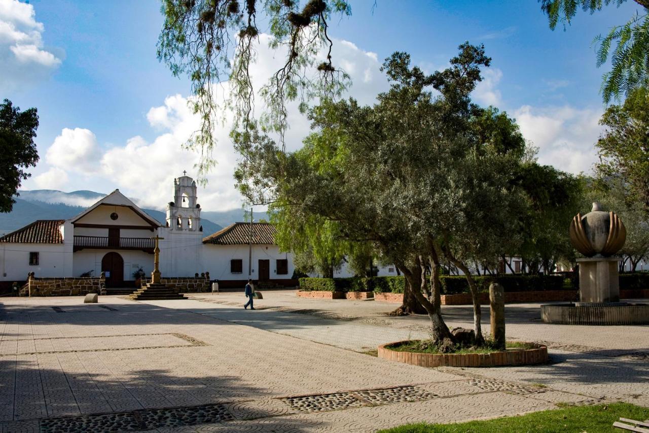 Hotel Villa Alegria Sachica Exterior photo