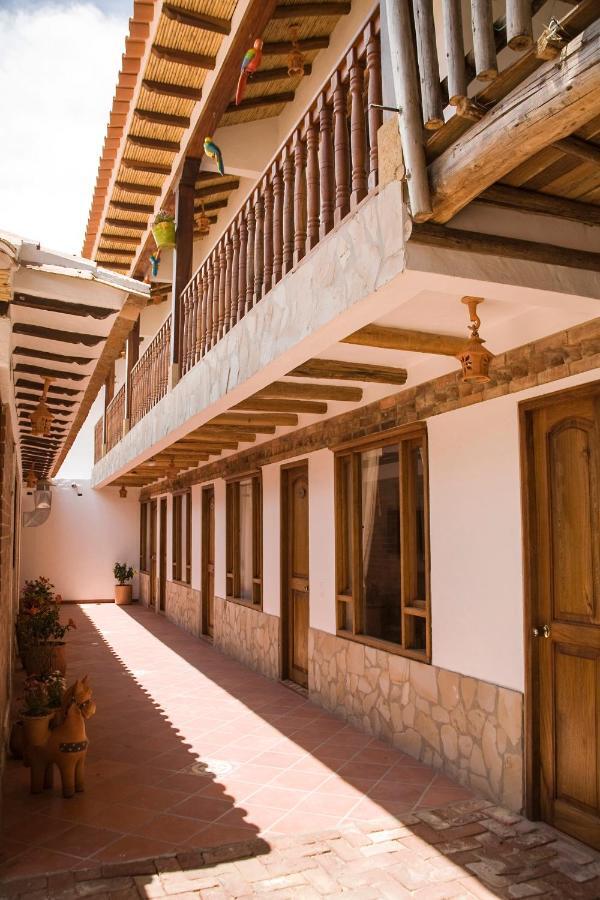 Hotel Villa Alegria Sachica Exterior photo