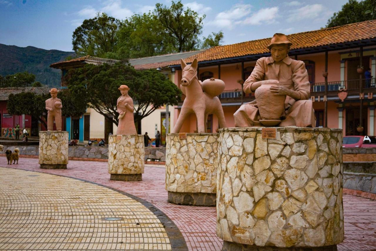 Hotel Villa Alegria Sachica Exterior photo