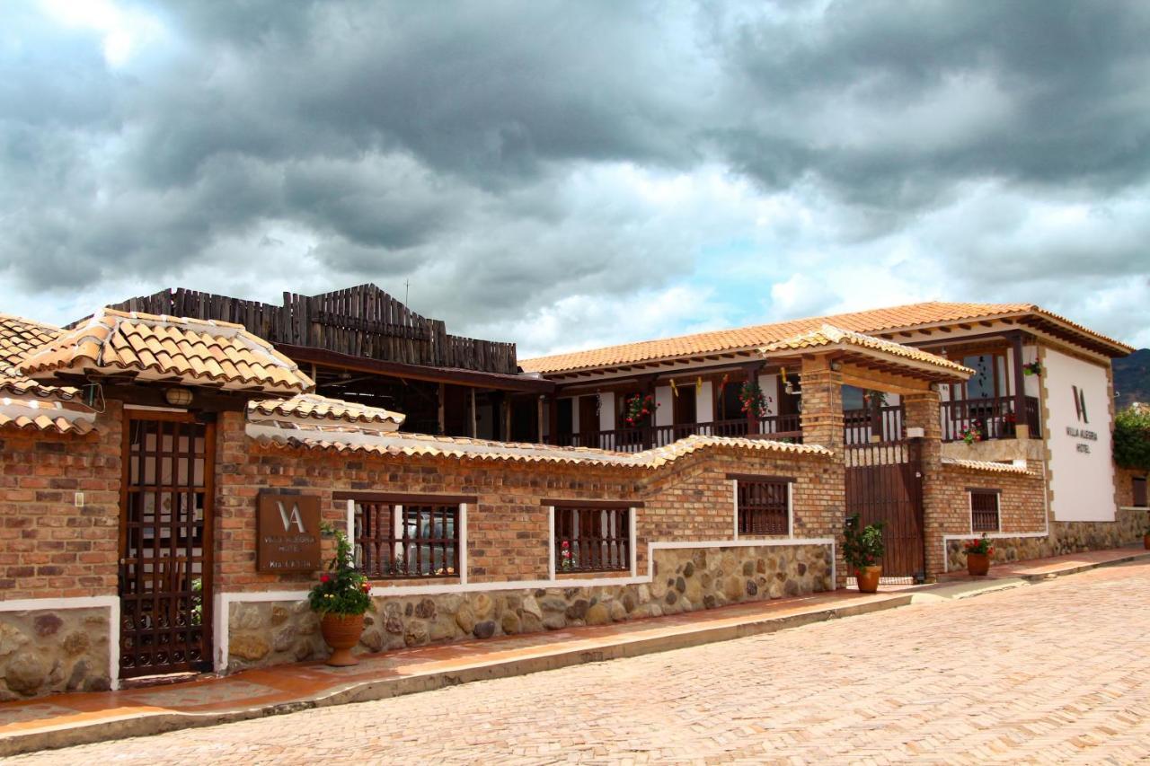 Hotel Villa Alegria Sachica Exterior photo