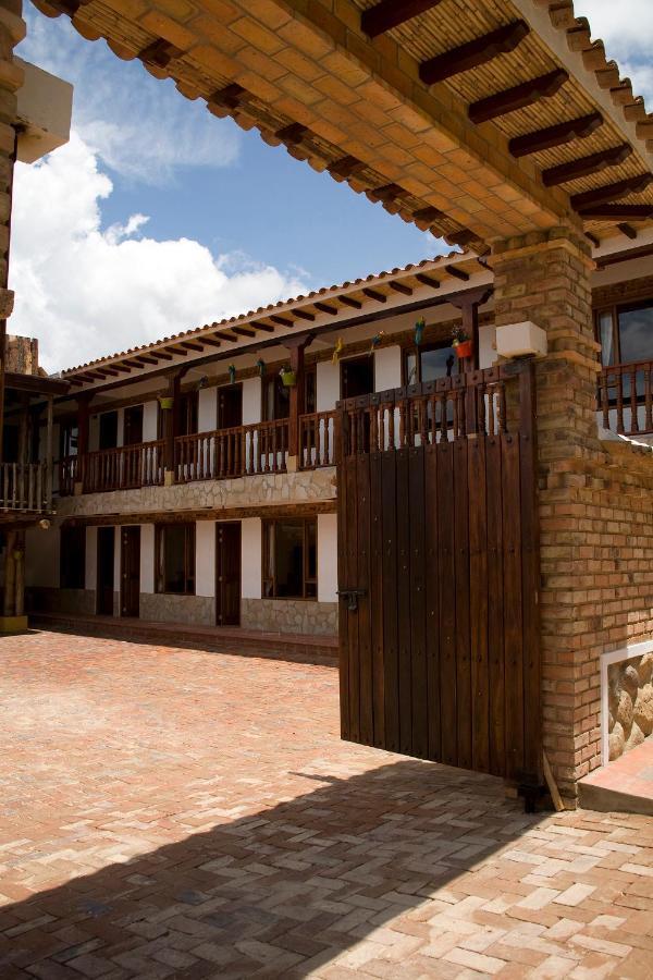 Hotel Villa Alegria Sachica Exterior photo