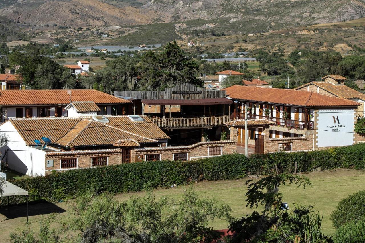 Hotel Villa Alegria Sachica Exterior photo